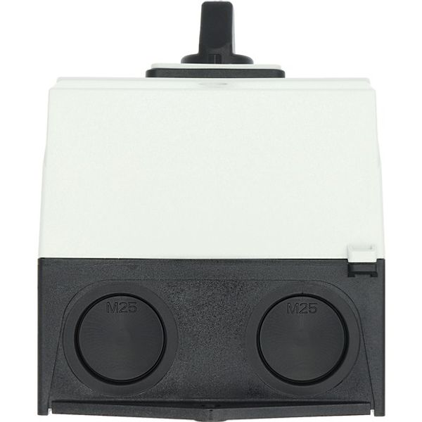 T3-3-8401/I2 Reversing switches, T3, 32 A, surface mounting, 3 contact unit(s), Contacts: 5, 60 °, maintained, With 0 (Off) position, 1-0-2, Design number 8401 image 14
