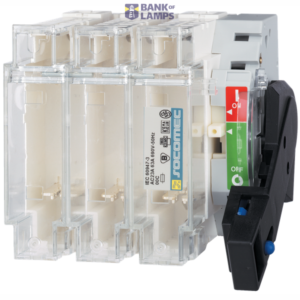 Switch-discon-fuse FUSERBLOC-Dir L OP-630A-4P-DIN-Fuse S3 image 2