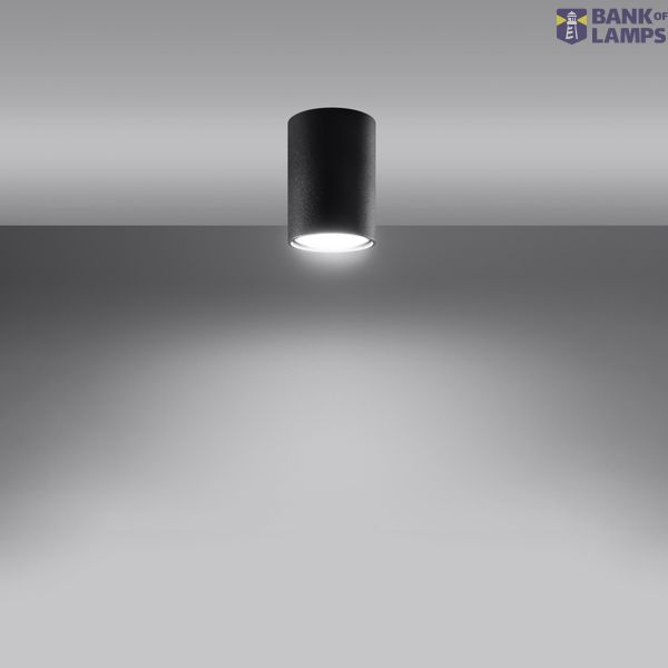 SPOT LAGOS 10 BLACK GU10 1X40W IP20 image 3