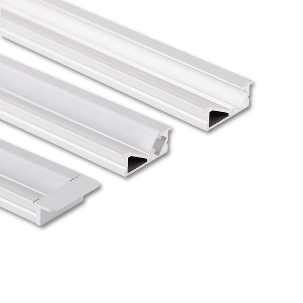 Built-in aluminum profile VE 24x10mm Whitey diffusion 2m image 1
