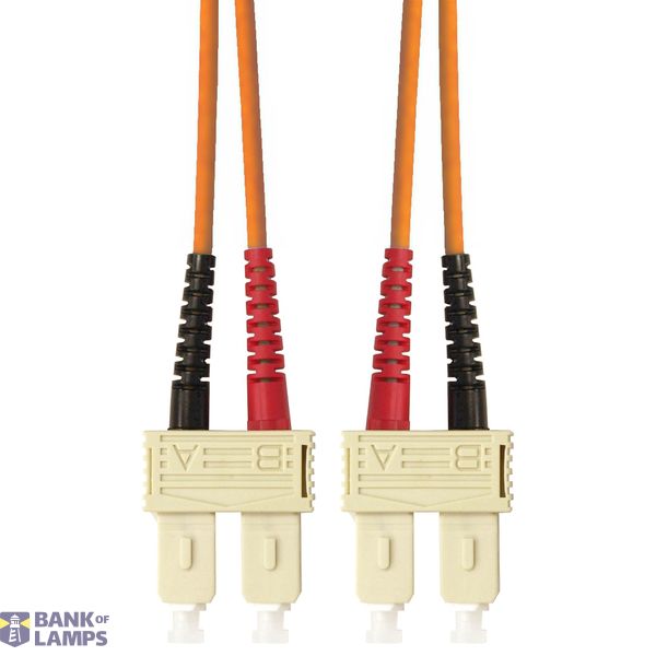 FO Patchcord Duplex SC/SC,62,5/125æm OM1, LS0H, orange,10m image 2