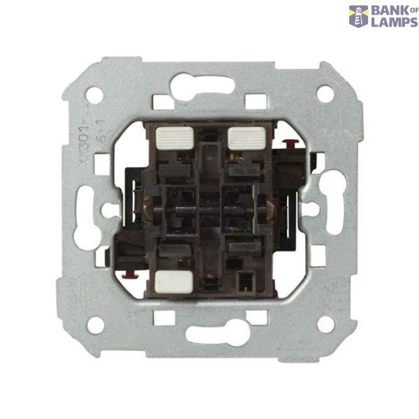 Single push button & 2 way switch - 2 buttons, 10AX image 1