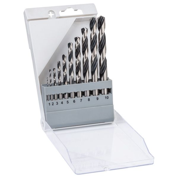 HSS Twist Drill Bit PointTeQ 10pcs Set 1 - 10 mm 10 pcs. image 2