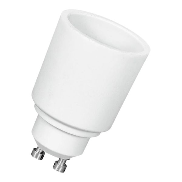 Adaptor/Lampholder GU10 to E27 70C image 1