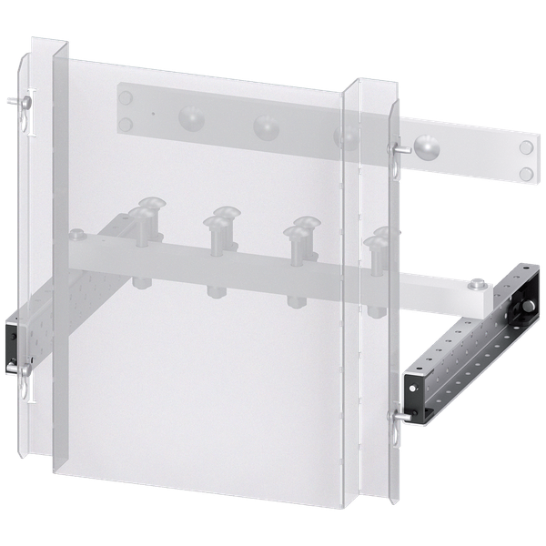 SIVACON S4, Cable connection 3VA Feld, 3VA27 (1600A), Fixed mounted, 3/4-pole, W: 400mm image 1