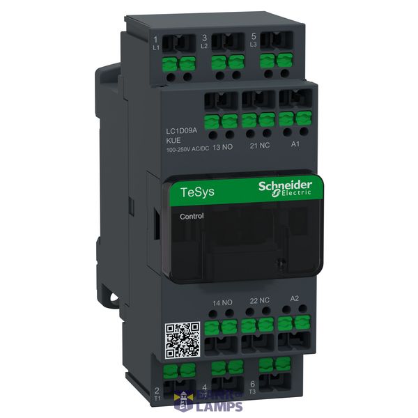 CTR Deca 09A 3P 100-250V AC/DC Snap-in image 1