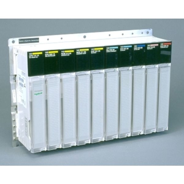 Modicon Quantum - racks backplanes - 10 slots image 1