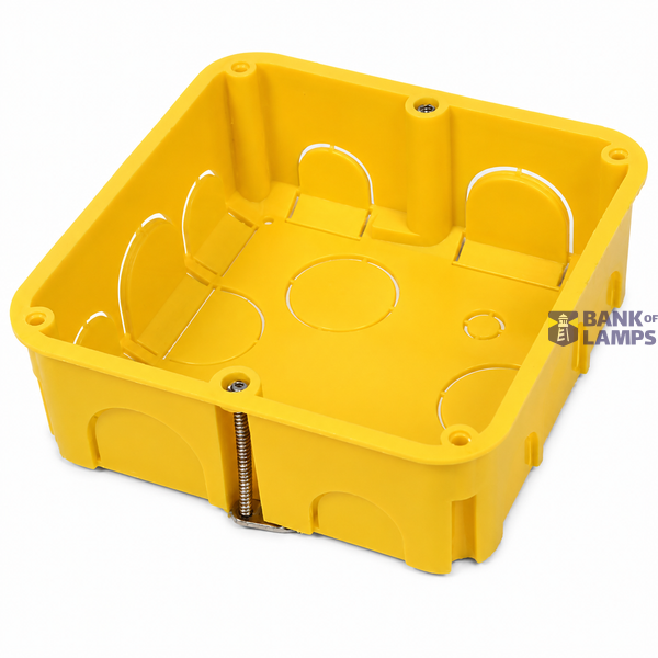 Drywall Flush Mount Square Junction Box 105x105 IP30 image 1