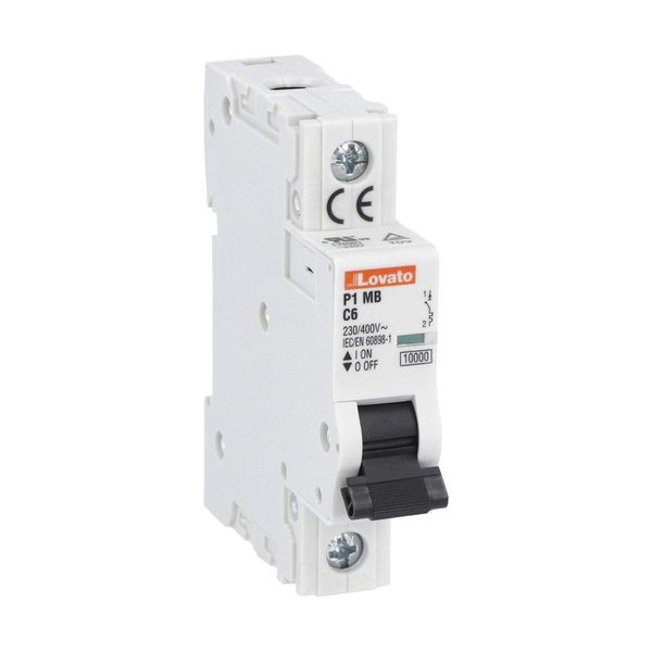 Miniature circuit breaker, 1P - 10kA. 1 module, characteristic C, 40A image 1