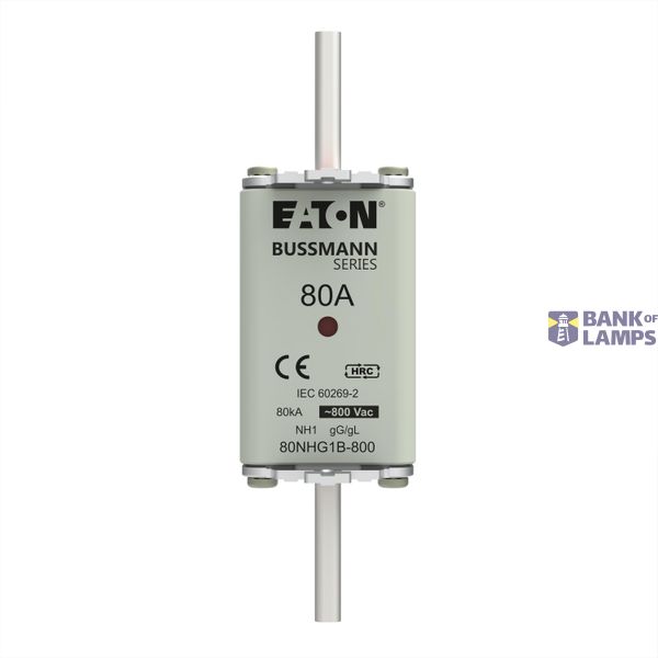 Fuse-link, LV, 80 A, 800 V AC, NH1, Class gG/gL image 3