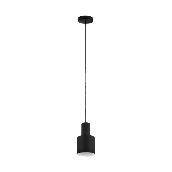 Agudo pendant 1-pc E27 matt black image 1