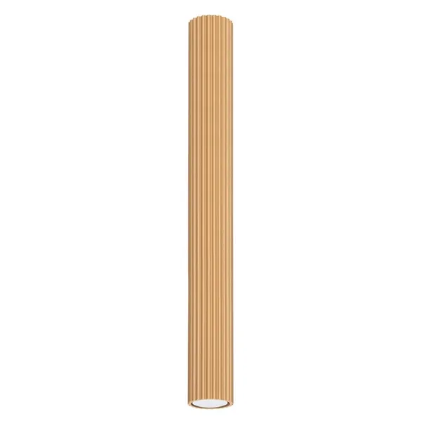 CEILING LAMP TUBE PIPE 60CM WITH GOLDEN GROOVING FOR LIVING ROOM FOR GU10 image 1