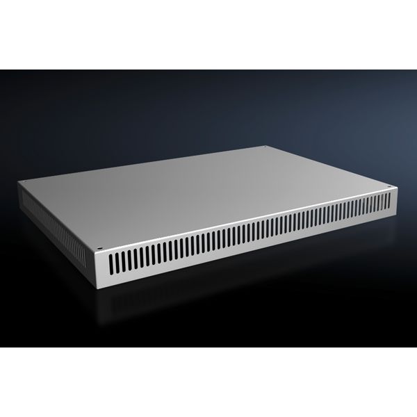 VX Roof plate, WD: 800x600 mm, IP 2X, H: 72 mm, with ventilation hole image 1