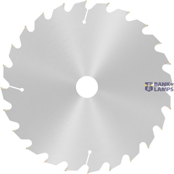 Optiline Wood circular saw blade 235 x 30/25 x 2,8 mm, 24 image 1
