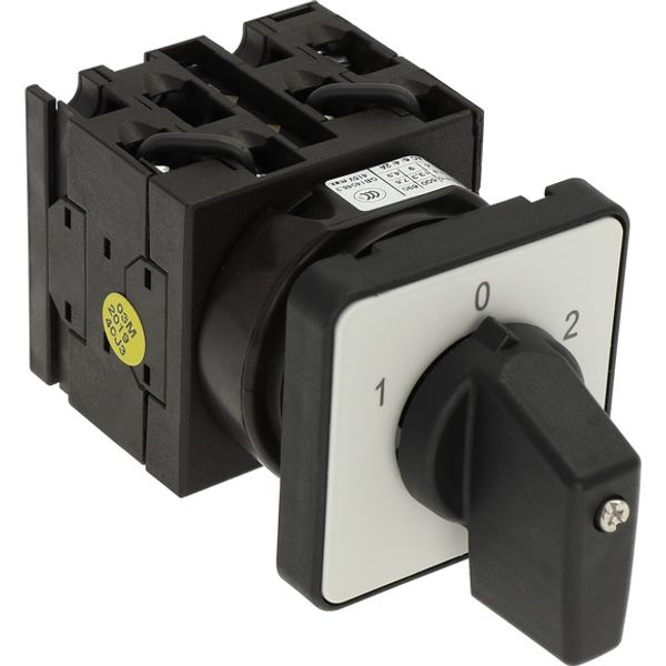 T0-3-8401/E Reversing switches, T0, 20 A, flush mounting, 3 contact unit(s), Contacts: 5, 60 °, maintained, With 0 (Off) position, 1-0-2, Design number 8401 image 7