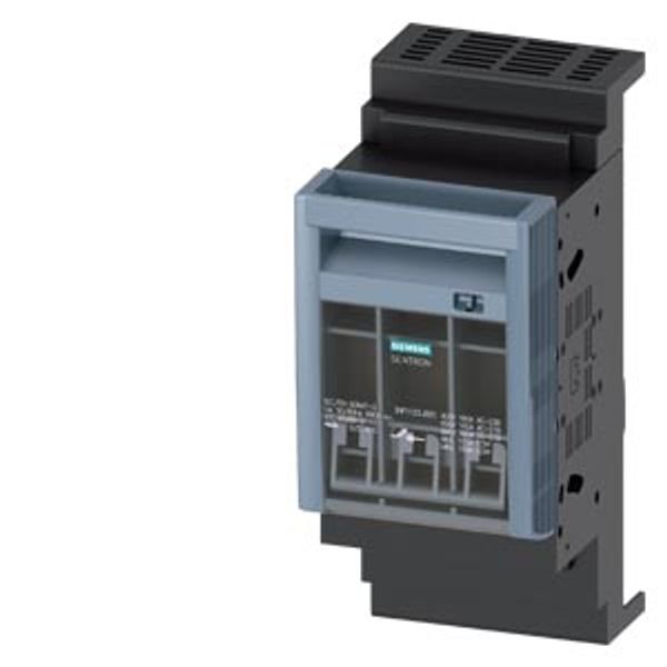 SENTRON, 3NP1 fuse switch disconnector, 3-pole, NH000, 160 A image 1