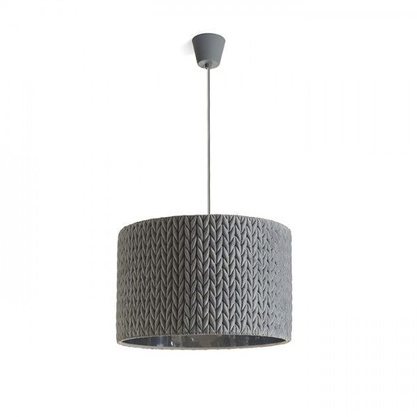 AINO 40 pendant grey chrome 230V LED E27 15W image 1