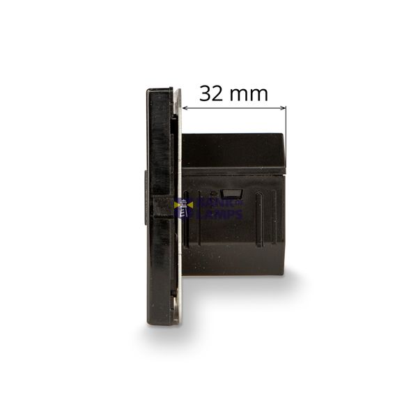 Transformer USB charger 3A(TypeA+C),black image 2