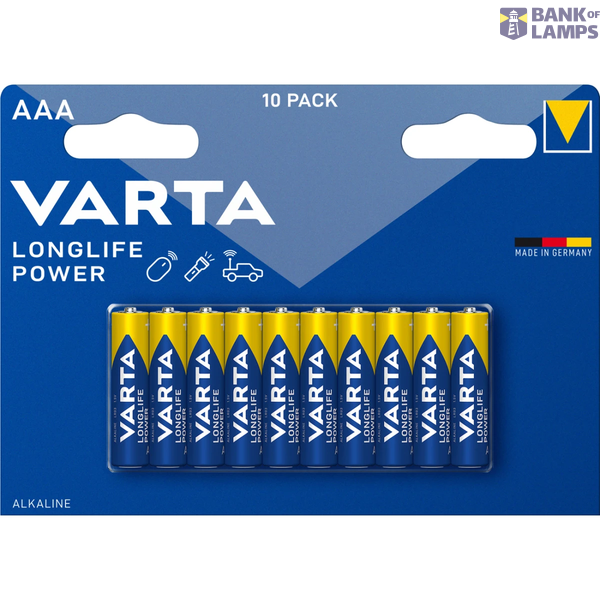 VARTA Longlife Power 4903 AAA 10-Pack image 1