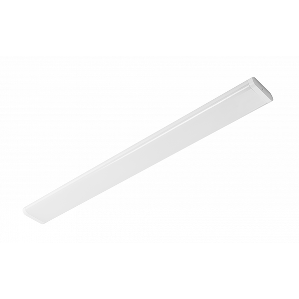LED luminaire LONGI, 48 W, 4800 lm, 4000K, AC220-240V, PF>0.9, Ra≥80, IP40, IK08, 120 cm, white image 1