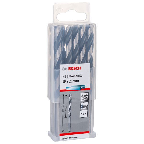 HSS Twist Drill Bit PointTeQ 7.1mm 10 pcs. image 1