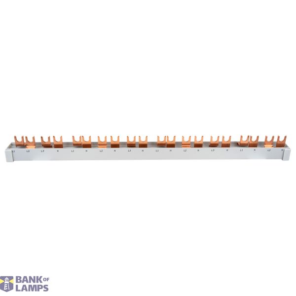 Busbar, 1xRCCB 4-pole, 8xMCB 1+N, 20 MW, 10 mmý image 2