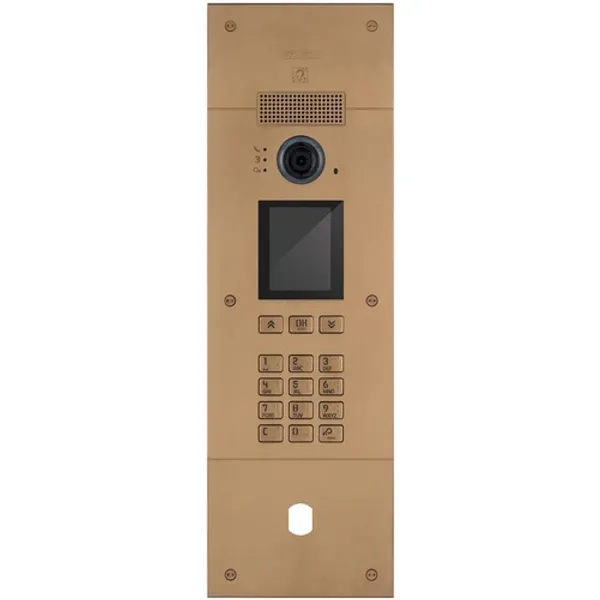 Plate PixelUp 2F+hole Vigik+ champagne image 1