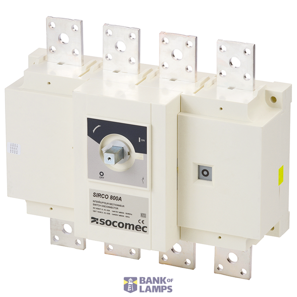 AC Load break switch SIRCO 4P 315A side operation w/o handle image 2