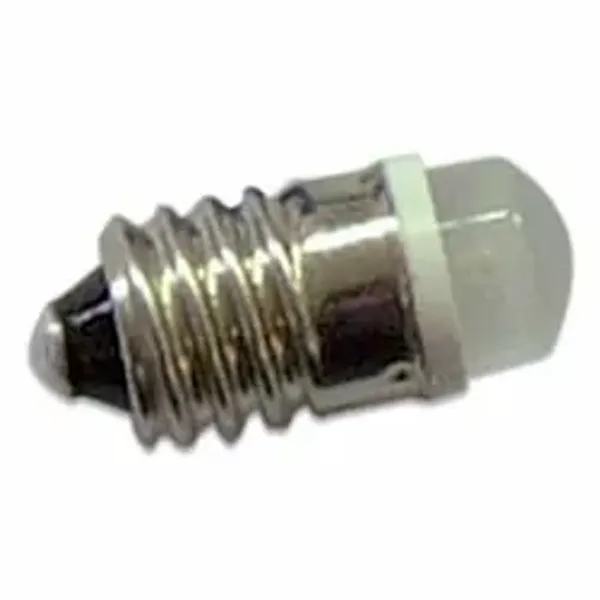 12V E10 10X22MM WHITE HI-LED LAMP image 1