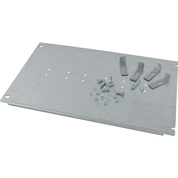 XMG031206MV Mounting plate, +mounting kit, for GS00, vertical, 3p, HxW=300x600mm image 6
