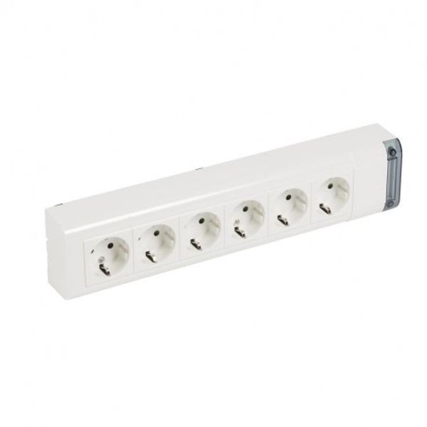 EXTENSION 6X2P+E 16A 250V image 2