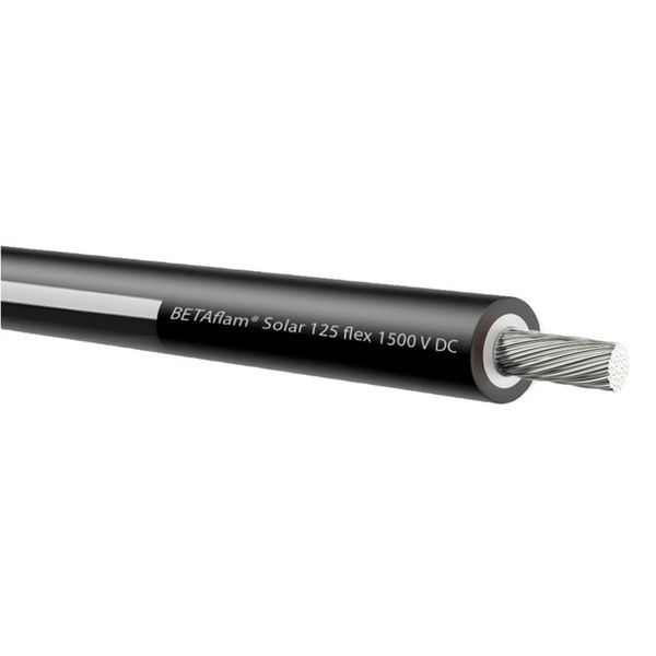 PV solarcable 4ý, 100m black/white singlecore EN CPR BETAflam (The price is shown without markup on metals. Request a quote for accurate information) image 1