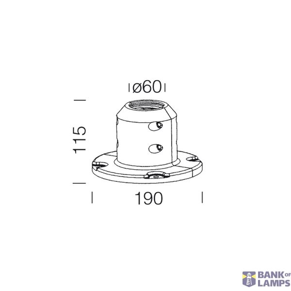 BASE FOR ACC.5 50 BLACK image 2