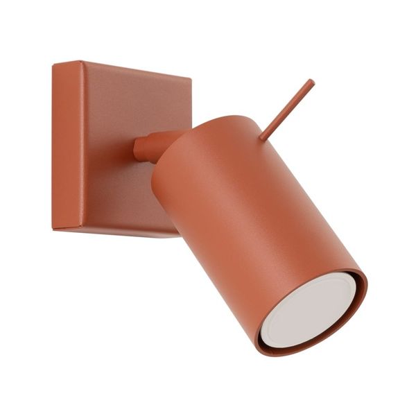 WALL LAMP RING RED OCHRE 1XGU10 image 1