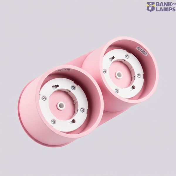 Ceiling lamp MODO 2 pink Gx53 image 3