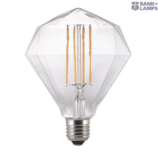 Deco E27 | Diamond Avra | 2200 Kelvin | 200 Lumen | Light Bulb | Clear image 1