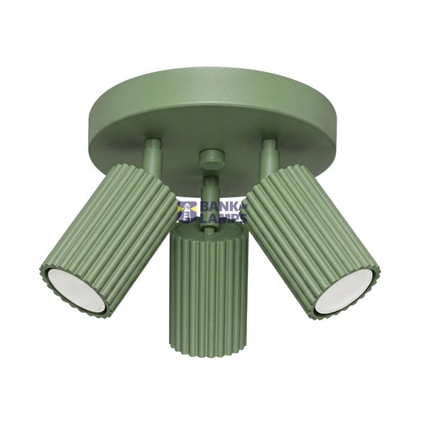 Ceiling lamp KARBON 3P sage image 2