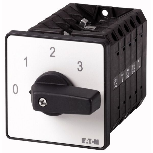 T5B-5-33/E Multi-speed switches, T5B, 63 A, flush mounting, 5 contact unit(s), Contacts: 9, 60 °, maintained, With 0 (Off) position, 2-0-1, Design number 33 image 1
