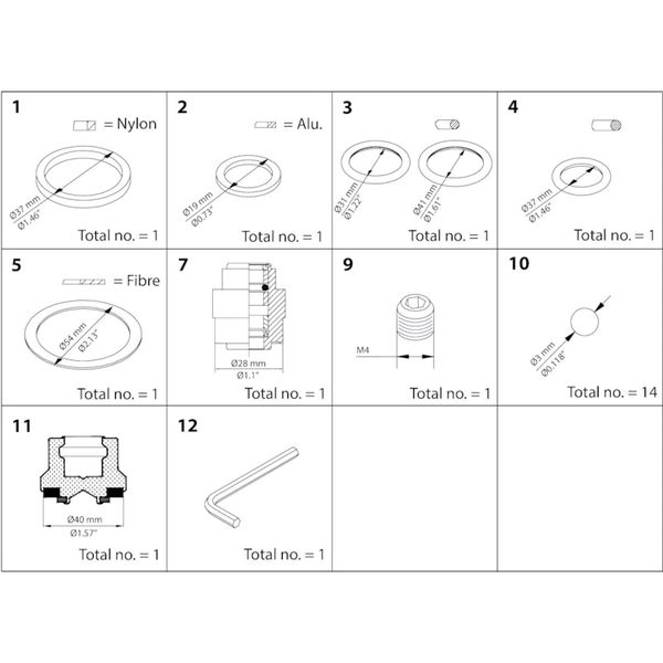 SVA Overhaul kit DN 25-40 image 1