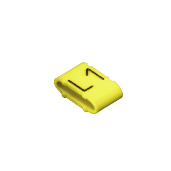 CableLine, Conductor and cable markers, 10 - 317 mm, 6 x 11.3 mm, yellow image 1