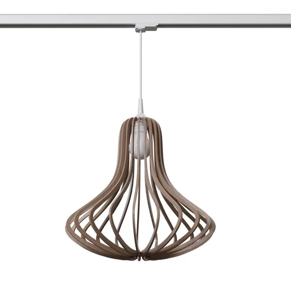 HANGING LAMP 3 PHASE ELZA E27 WHITE image 1