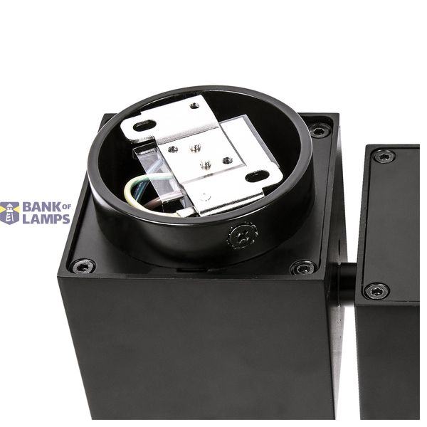 ALTRA DICE CL, Indoor surface-mounted wall and ceiling light, single, QPAR51, black image 4