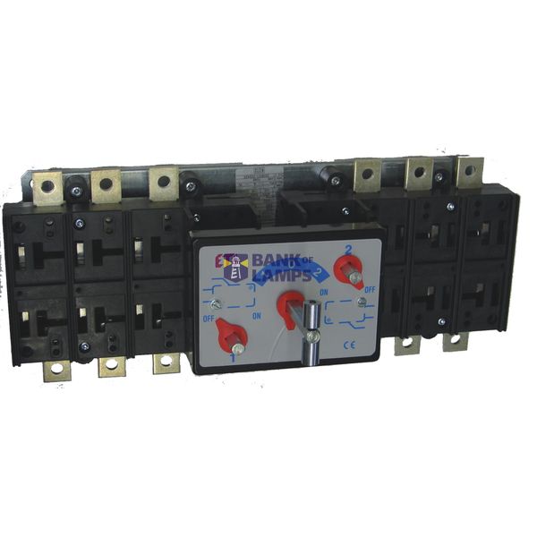 LA3400A 3p COH Manual change-over compact switches LA (1-0-2) with door int image 1