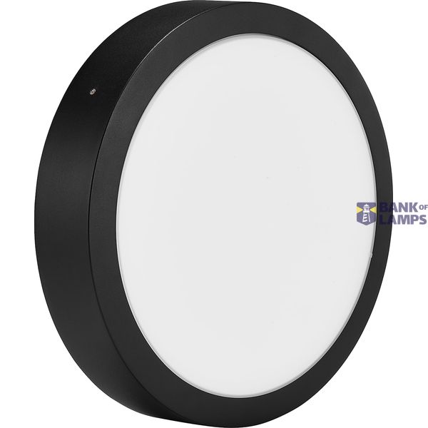 Novella IP66 Large Alu Trim Ring Black image 1