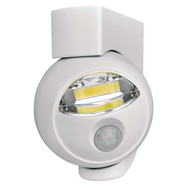 3W COB LED 3× AA Night Light, 90lm, PIR Sensor, White image 1