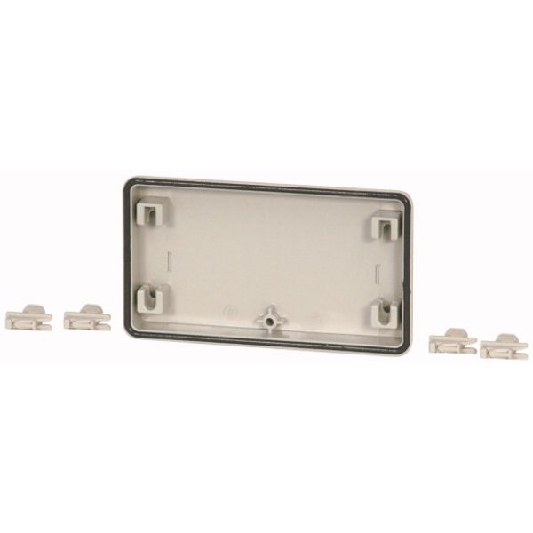 FL3-X Flange, closed, HxWxD=116x250x23mm image 1