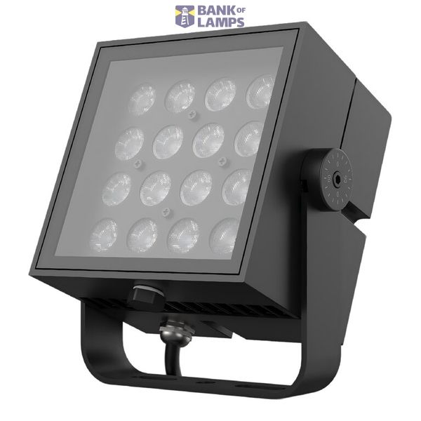 AR FLO SQ V 36W 840 SYM30 BK ON LEDV image 1