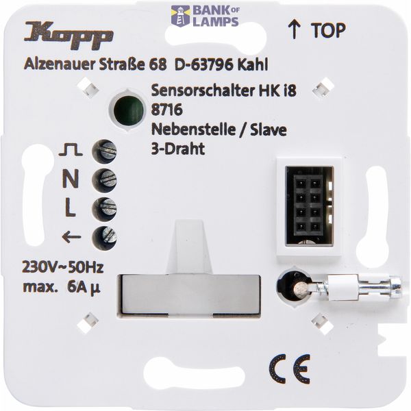 HK i8, switch/push button/extension image 1