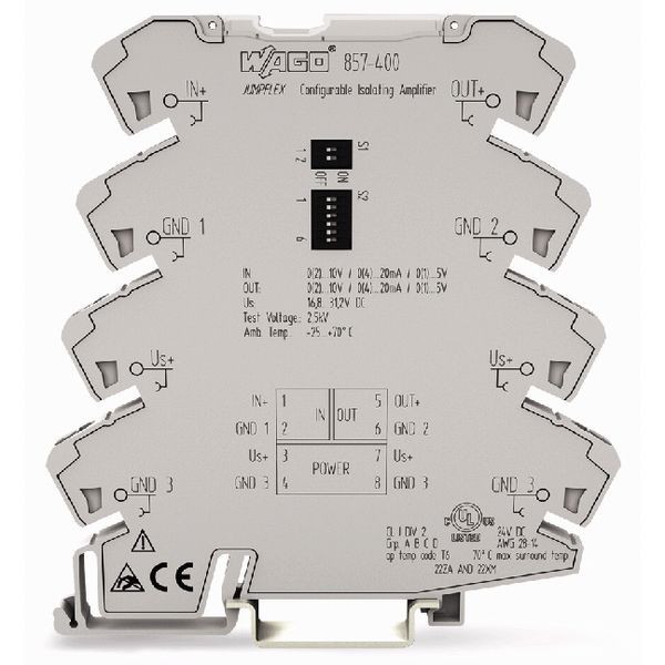 Isolation amplifier Current and voltage input signal Current and volta image 2