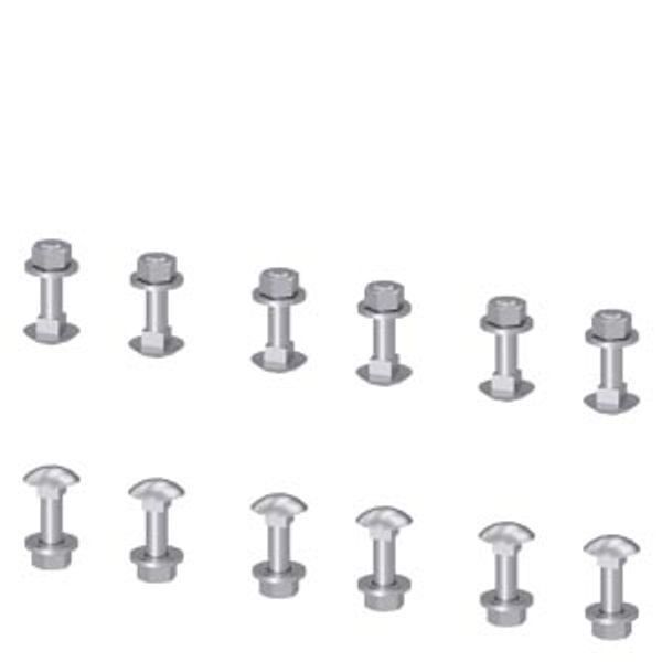 screw set ACB connection L 3WA size 2 (2500 A), fixed-mounted version image 1